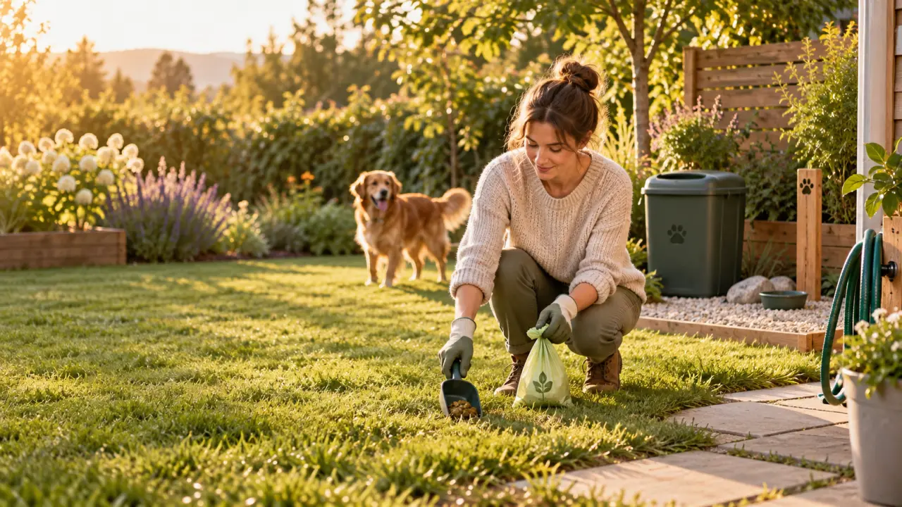 Crottes de chien au jardin : 4 méthodes pour les gérer sans polluer