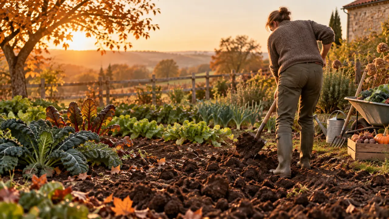 Quand retourner la terre du potager ? Automne, printemps et erreurs à éviter